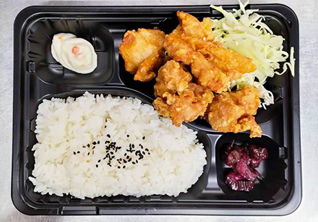 ミニ唐揚弁当