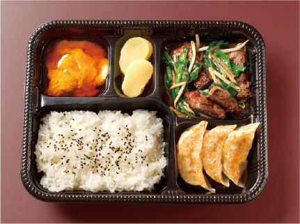 レバニラ弁当